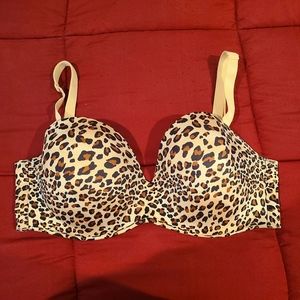 Leopard print bra